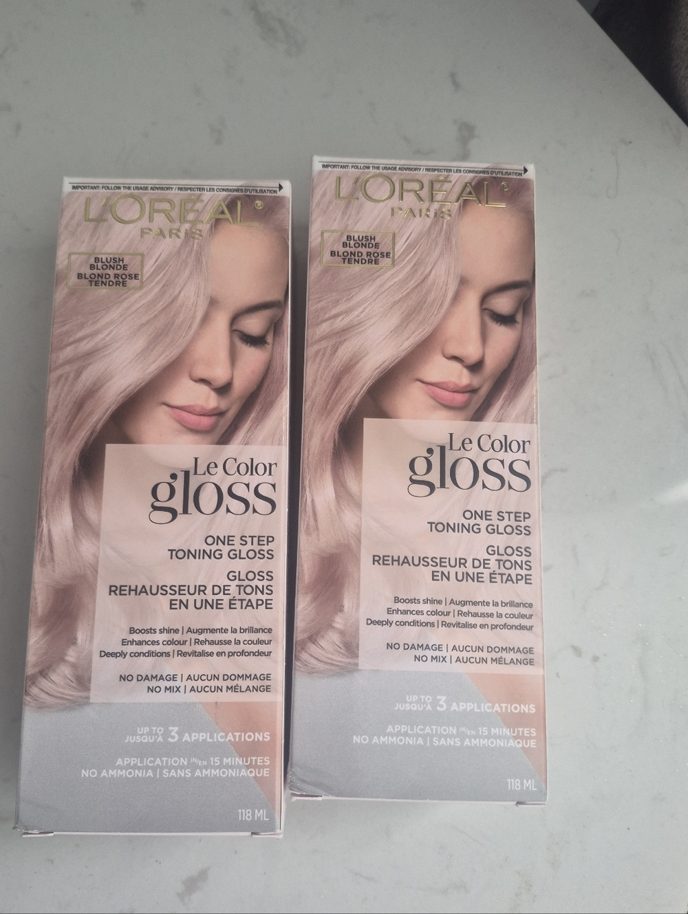 L'Oréal Le Color Gloss One Step Toning Gloss - Blush Blonde